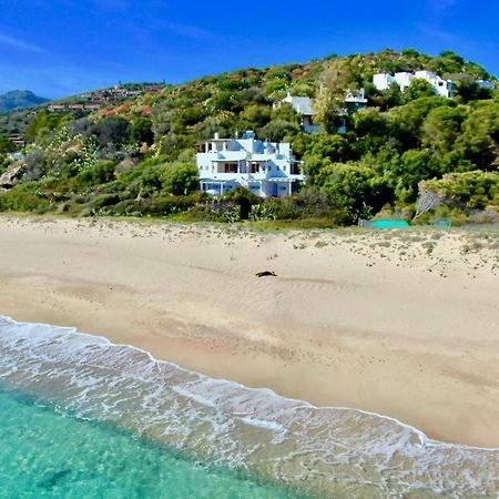 דירות Beachfront House Geremeas Sardegna מראה חיצוני תמונה