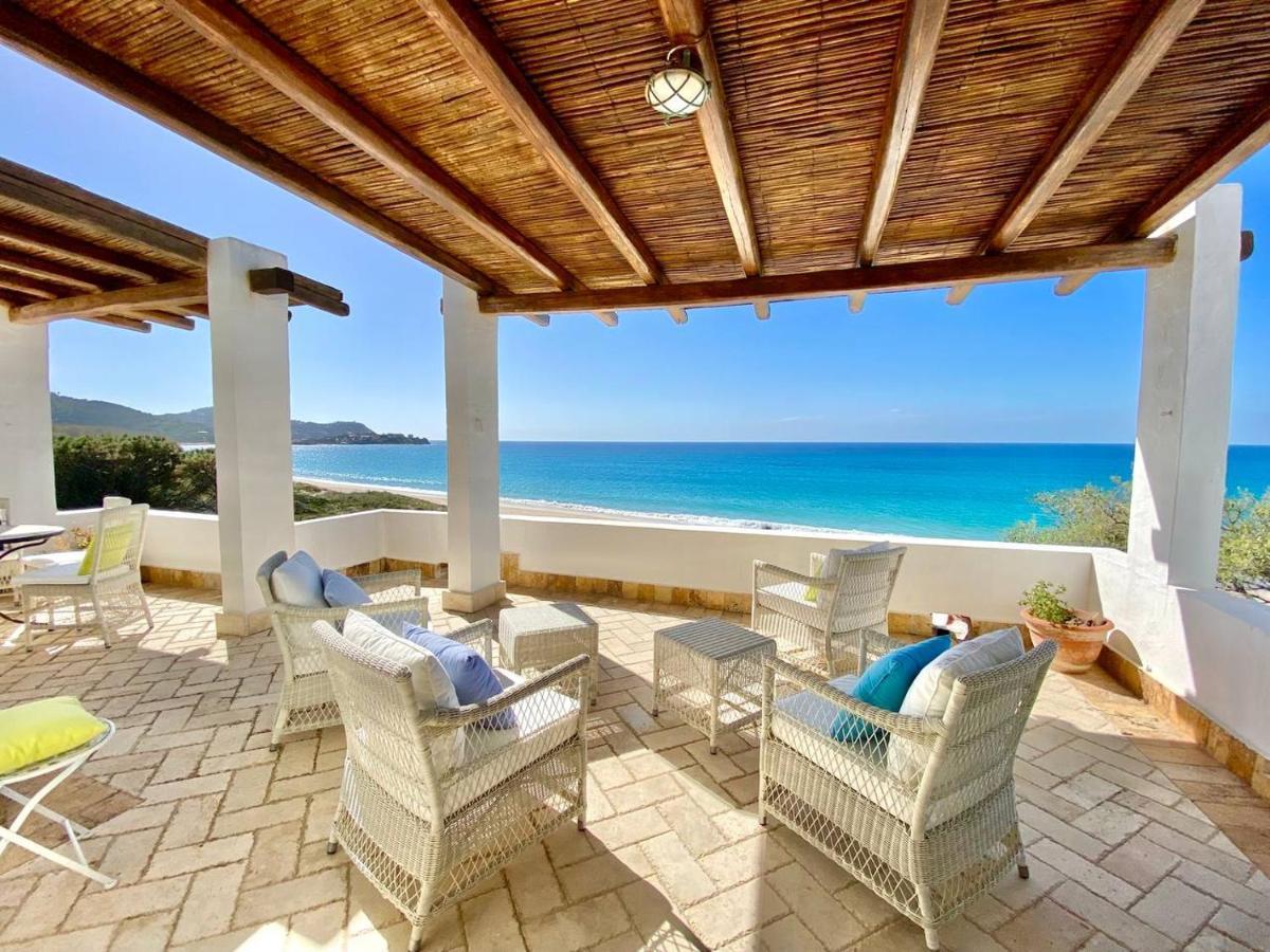דירות Beachfront House Geremeas Sardegna מראה חיצוני תמונה
