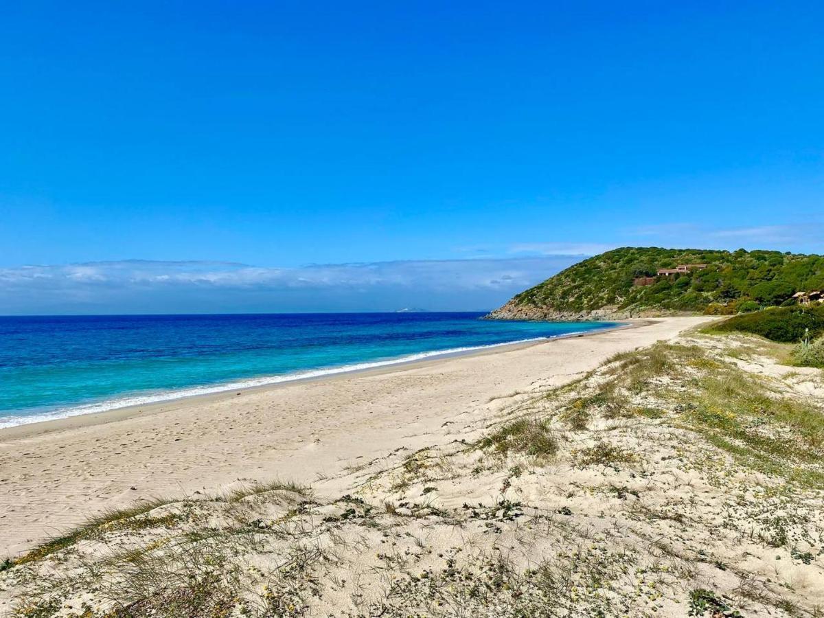 דירות Beachfront House Geremeas Sardegna מראה חיצוני תמונה