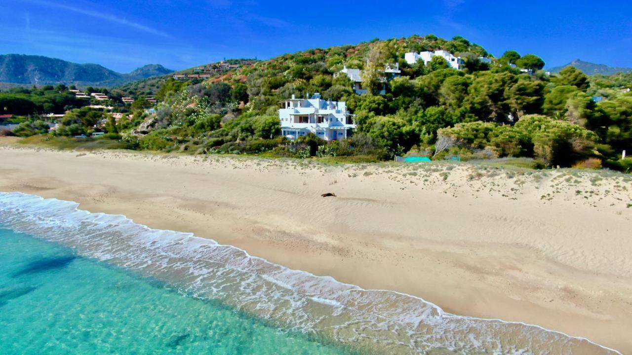 דירות Beachfront House Geremeas Sardegna מראה חיצוני תמונה