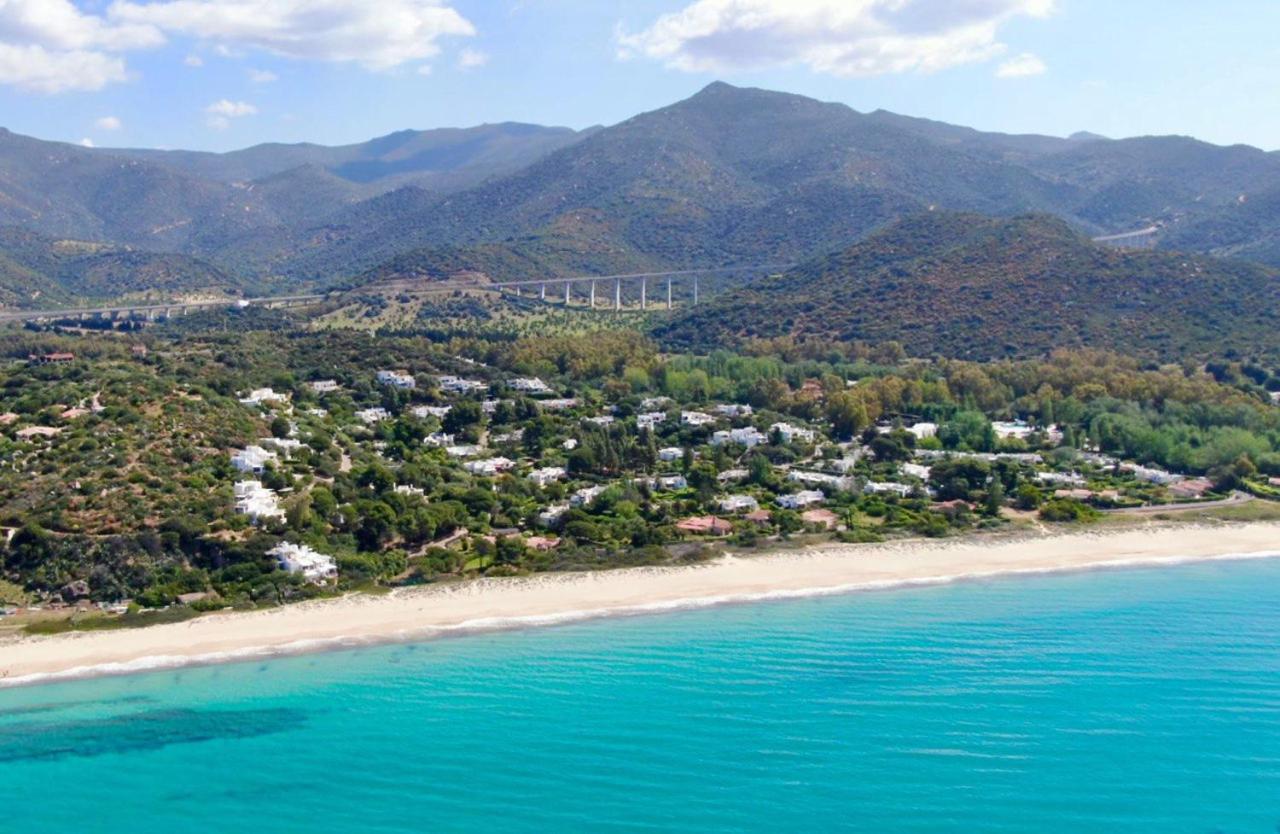דירות Beachfront House Geremeas Sardegna מראה חיצוני תמונה